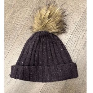 ARITZIA-Alxiliary Pompom Beanie